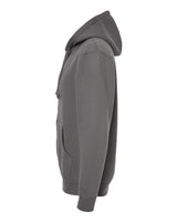 Independent Trading Co. IND4000Z Heavyweight Full-Zip Hooded Sweatshirt #color_Solid Charcoal