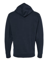 Independent Trading Co. SS4500Z Midweight Full-Zip Hooded Sweatshirt #color_Navy
