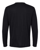 Augusta Sportswear 788 Adult Wicking Long-Sleeve T-Shirt #color_BLACK