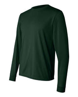 Augusta Sportswear 788 Adult Wicking Long-Sleeve T-Shirt #color_DARK GREEN