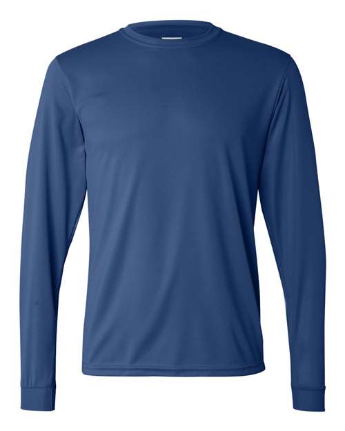Augusta Sportswear 788 Adult Wicking Long-Sleeve T-Shirt #color_ROYAL