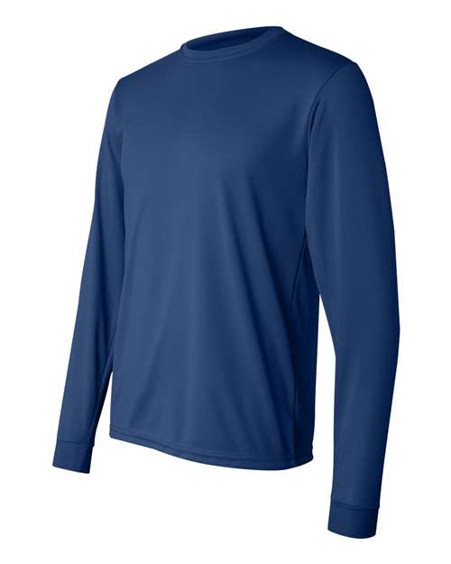 Augusta Sportswear 788 Adult Wicking Long-Sleeve T-Shirt #color_ROYAL