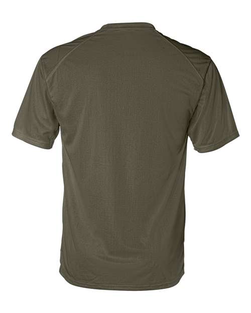 Badger 4120 B-Core Sport Shoulders T-Shirt #color_OD Green