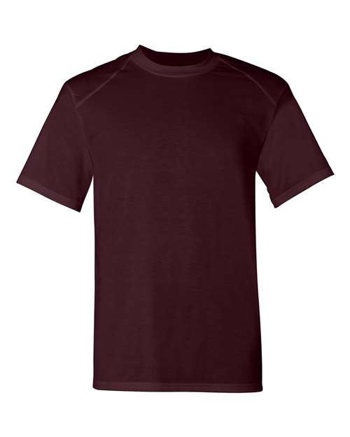 Badger 4820 B-Tech Cotton-Feel T-Shirt #color_Maroon