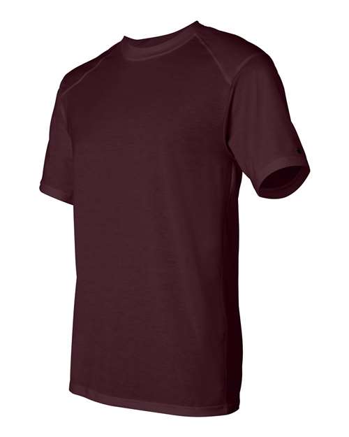 Badger 4820 B-Tech Cotton-Feel T-Shirt #color_Maroon