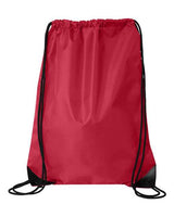 Liberty Bags 8886 ValueDrawstring Backpack #color_RED