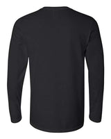 Gildan G644 Adult Softstyle Long-Sleeve T-Shirt #color_BLACK