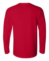 Gildan G644 Adult Softstyle Long-Sleeve T-Shirt #color_CHERRY RED