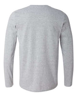 Gildan G644 Adult Softstyle Long-Sleeve T-Shirt #color_RS SPORT GREY
