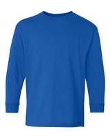 Gildan G540B Youth Heavy Cotton Long-Sleeve T-Shirt #color_ROYAL