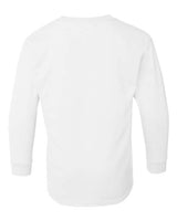 Gildan G540B Youth Heavy Cotton Long-Sleeve T-Shirt #color_WHITE