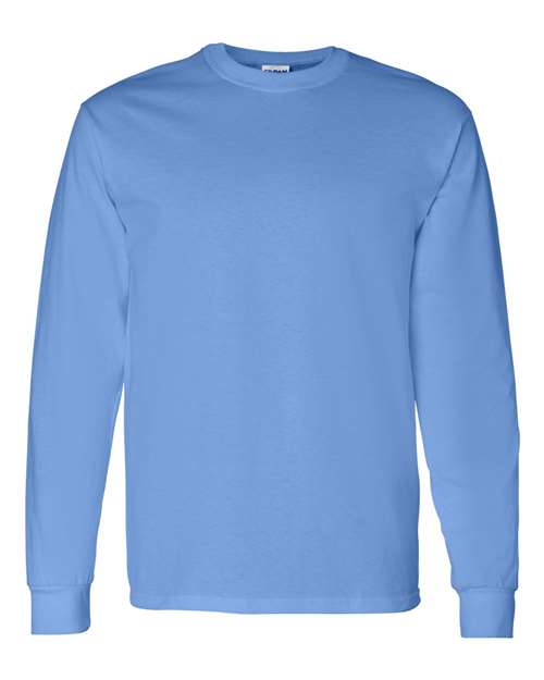Gildan G540 Adult Heavy Cotton Long-Sleeve T-Shirt #color_CAROLINA BLUE