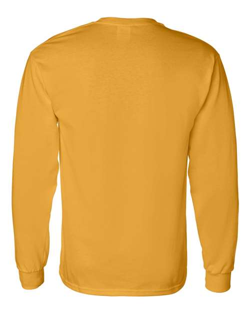 Gildan G540 Adult Heavy Cotton Long-Sleeve T-Shirt #color_GOLD