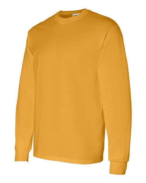 Gildan G540 Adult Heavy Cotton Long-Sleeve T-Shirt #color_GOLD