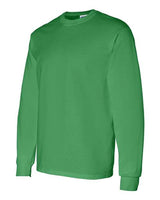 Gildan G540 Adult Heavy Cotton Long-Sleeve T-Shirt #color_IRISH GREEN