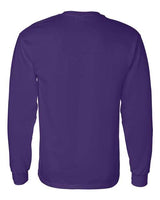 Gildan G540 Adult Heavy Cotton Long-Sleeve T-Shirt #color_PURPLE