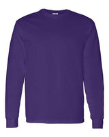 Gildan G540 Adult Heavy Cotton Long-Sleeve T-Shirt #color_PURPLE