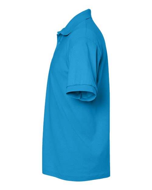 Gildan G880 Adult 50/50 Jersey Polo #color_SAPPHIRE