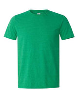Gildan G640 Adult Softstyle 4.5 oz T-Shirt #color_HTHR IRISH GREEN