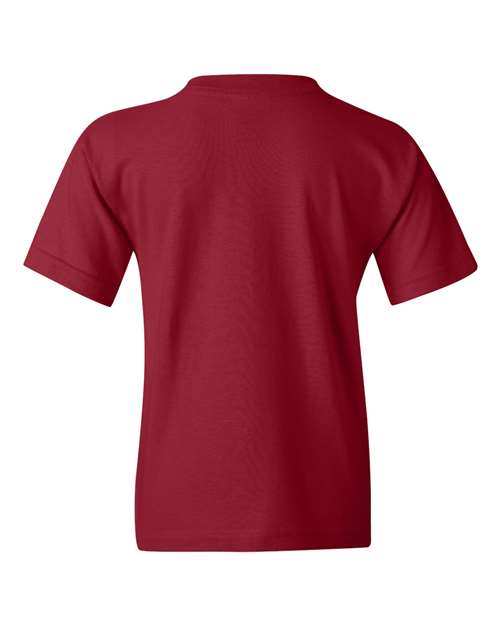 Gildan G500B Youth Heavy Cotton T-Shirt #color_GARNET