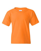 Gildan G500B Youth Heavy Cotton T-Shirt #color_TENNESSEE ORANGE
