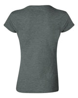 Gildan G640L Ladies' Softstyle 4.5 oz Fitted T-Shirt #color_DARK HEATHER