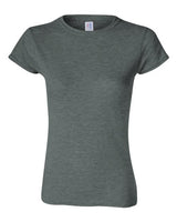 Gildan G640L Ladies' Softstyle 4.5 oz Fitted T-Shirt #color_DARK HEATHER