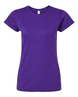 Gildan G640L Ladies' Softstyle 4.5 oz Fitted T-Shirt #color_PURPLE