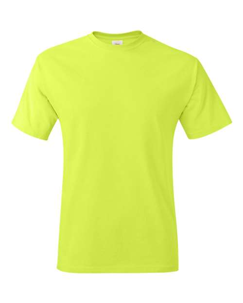 Hanes 5250T Men's Authentic-T T-Shirt #color_SAFETY GREEN