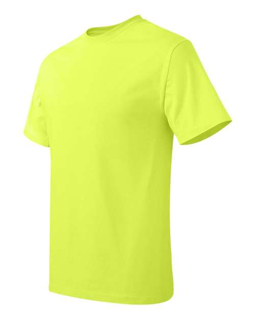 Hanes 5250T Men's Authentic-T T-Shirt #color_SAFETY GREEN
