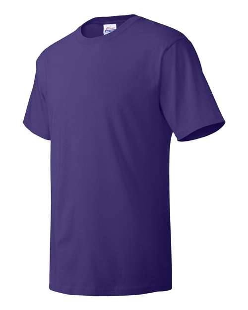 Hanes 5280 Unisex Comfortsoft Cotton T-Shirt #color_PURPLE