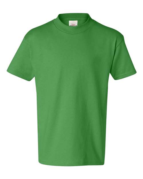 Hanes 54500 Youth Authentic-T T-Shirt #color_SHAMROCK GREEN