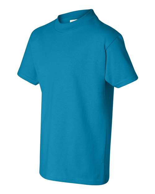 Hanes 54500 Youth Authentic-T T-Shirt #color_TEAL