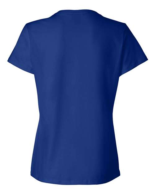 Hanes SL04 Ladies' Nano-T T-Shirt #color_DEEP ROYAL