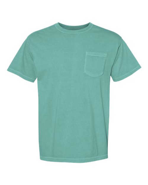 Comfort Colors 6030CC Adult Heavyweight Pocket T-Shirt #color_SEAFOAM
