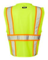 Kishigo 1195-1196 Ultra-Cool Multi-Pocket Vest #color_Lime