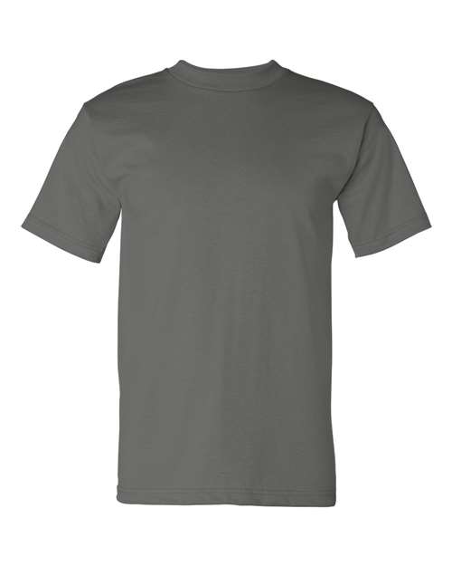 Bayside BA5100 Adult 6.1 oz., 100% Cotton T-Shirt #color_CHARCOAL
