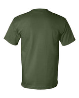 Bayside BA5100 Adult 6.1 oz., 100% Cotton T-Shirt #color_ARMY GREEN