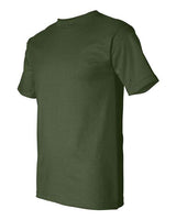 Bayside BA5100 Adult 6.1 oz., 100% Cotton T-Shirt #color_ARMY GREEN
