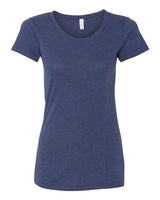 Bella + Canvas B8413 Ladies' Triblend Short-Sleeve T-Shirt #color_NAVY TRIBLEND