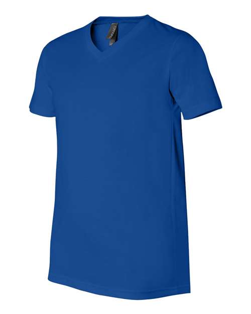 Bella + Canvas 3005 Unisex Jersey Short-Sleeve V-Neck T-Shirt #color_TRUE ROYAL