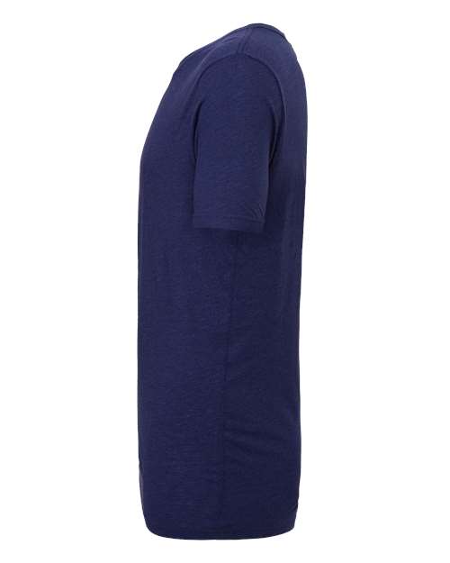 Bella + Canvas 3413C Unisex Triblend T-Shirt #color_NAVY TRIBLEND