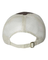 Valucap 3100 Contrast-Stitch Mesh-Back Cap #color_Brown/ Stone