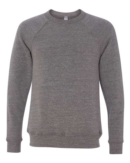 Bella + Canvas 3901 Unisex Sponge Fleece Crewneck Sweatshirt #color_GREY TRIBLEND