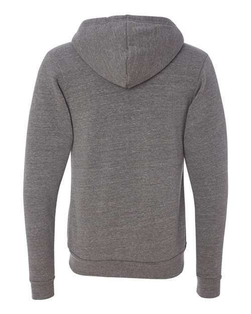 Bella + Canvas 3909 Unisex Triblend Sponge Fleece Full-Zip Hoodie #color_GREY TRIBLEND