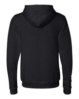 Bella + Canvas 3909 Unisex Triblend Sponge Fleece Full-Zip Hoodie #color_SOLID BLK TRBLND