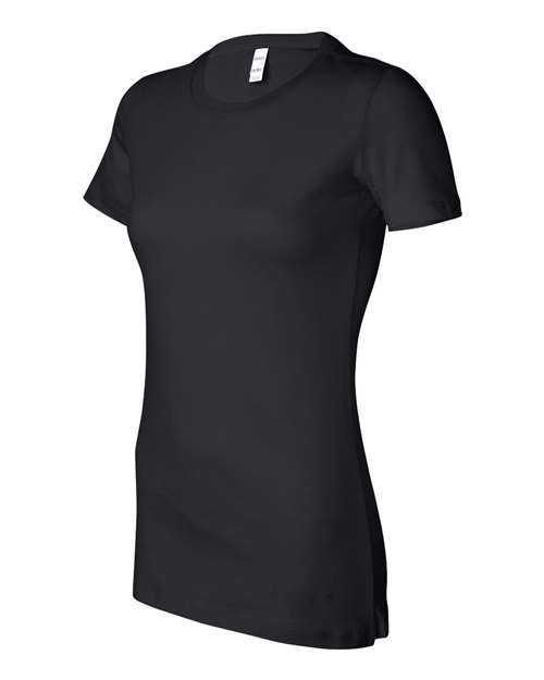Bella + Canvas 6004 Ladies' Slim Fit T-Shirt #color_BLACK