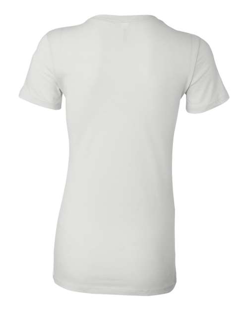 Bella + Canvas 6004 Ladies' Slim Fit T-Shirt #color_WHITE