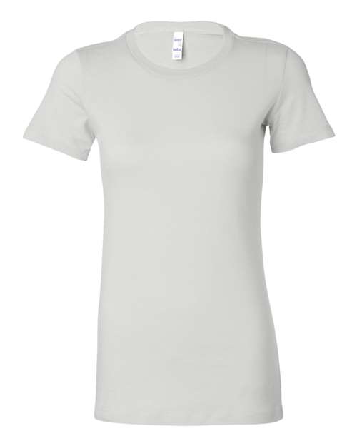 Bella + Canvas 6004 Ladies' Slim Fit T-Shirt #color_WHITE