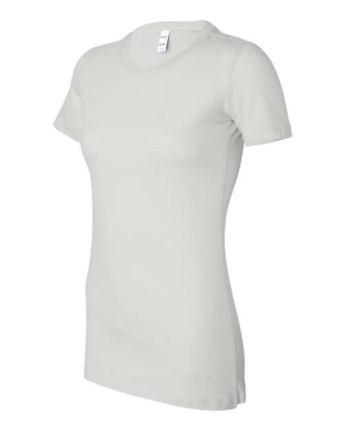 Bella + Canvas 6004 Ladies' Slim Fit T-Shirt #color_WHITE